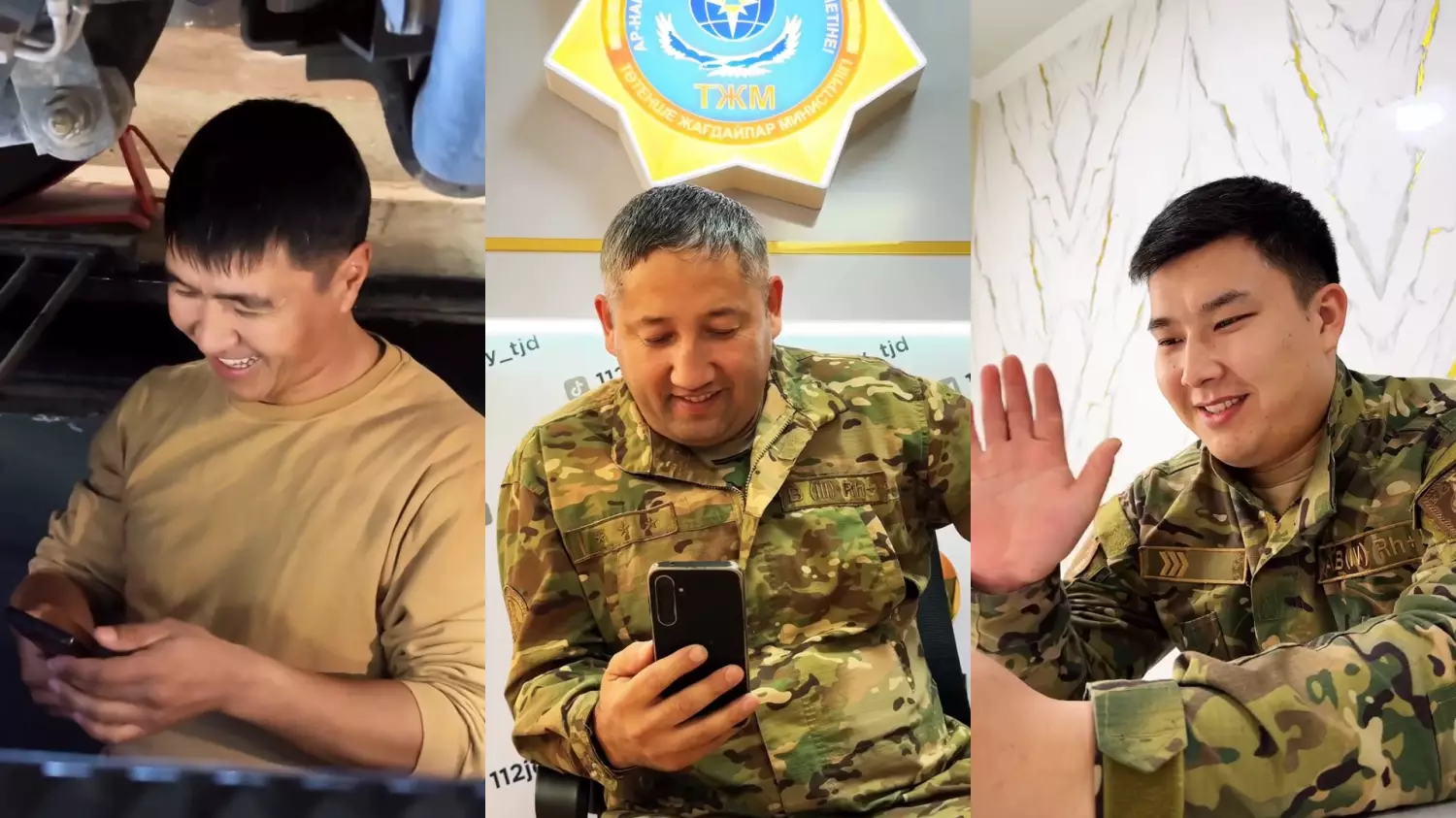 ТЖМ құтқарушылардың қуанышты сәтімен бөлісті (ВИДЕО)