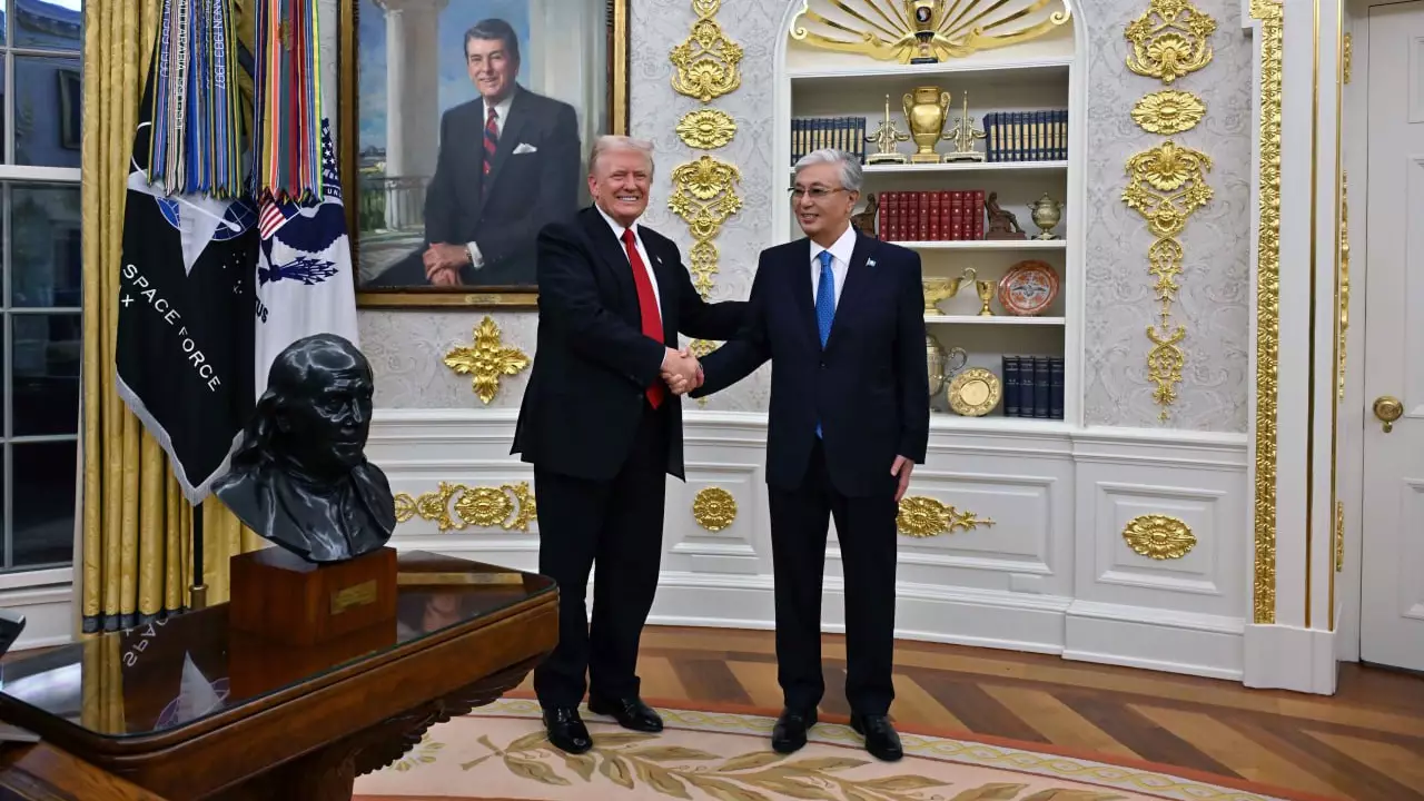 "Қазақстан — менің мерзімімде Авраам келісіміне қосылған бірінші ел"  - Дональд Трамп