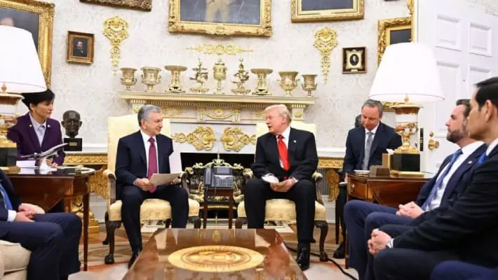 Мирзиёев и Трамп обсудили в Белом доме расширение стратегического партнерства