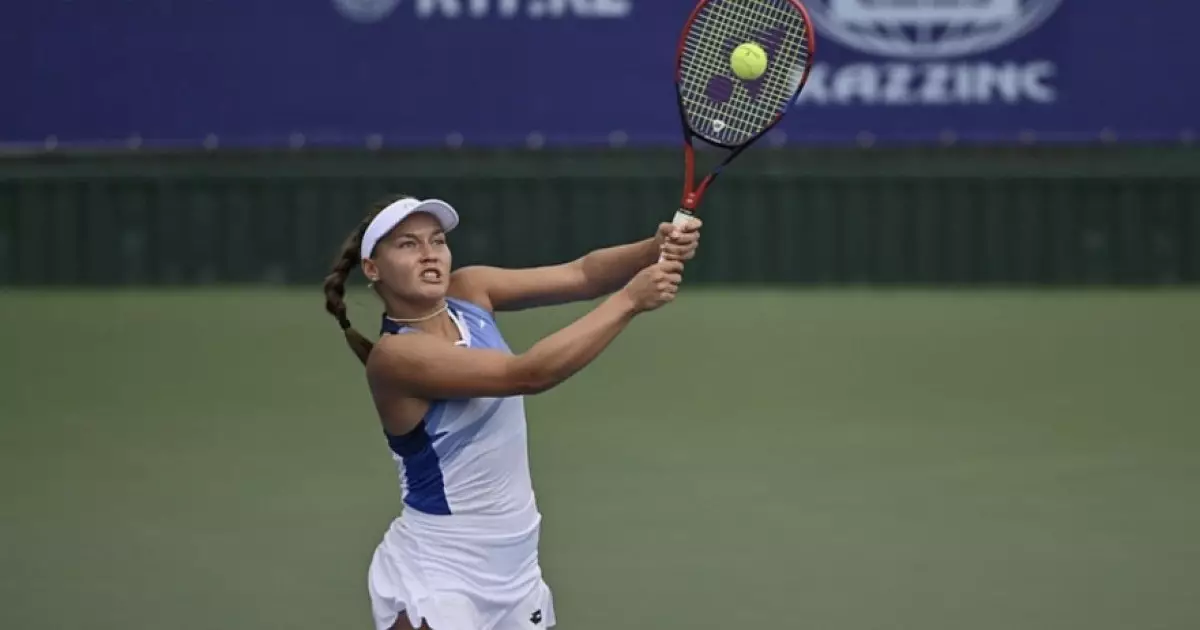   Теннисші Соня Жиенбаева АҚШ-тағы турнирдің ширек финалына өтті   