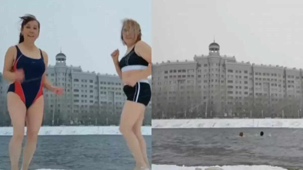 Астанчанки показали, как укреплять здоровье зимой