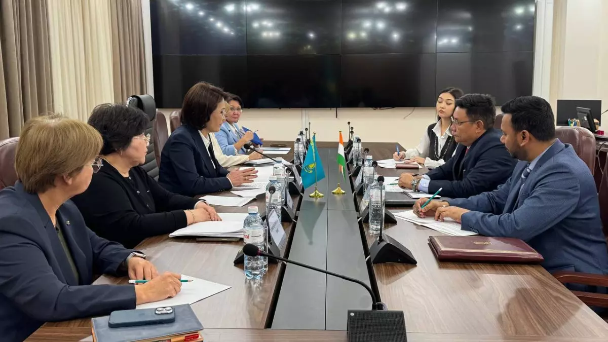 Қазақстан мен Үндістан дәстүрлі медицина саласында бірлескен жобаларды бастамақ