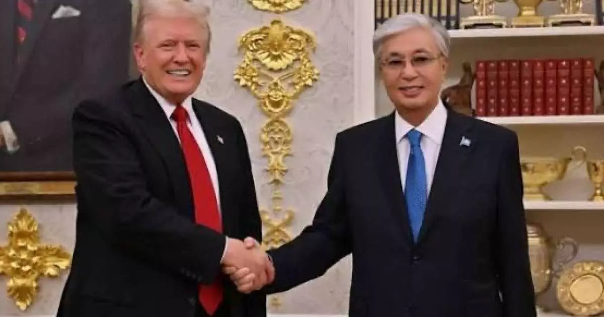  Тоқаев пен Трамп кездесуінің нәтижеcінде құны 17 миллиард доллардан асатын келісімге қол қойылды 
