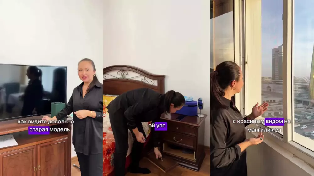 Жена депутата показала квартиру в Астане. Но ей не поверили