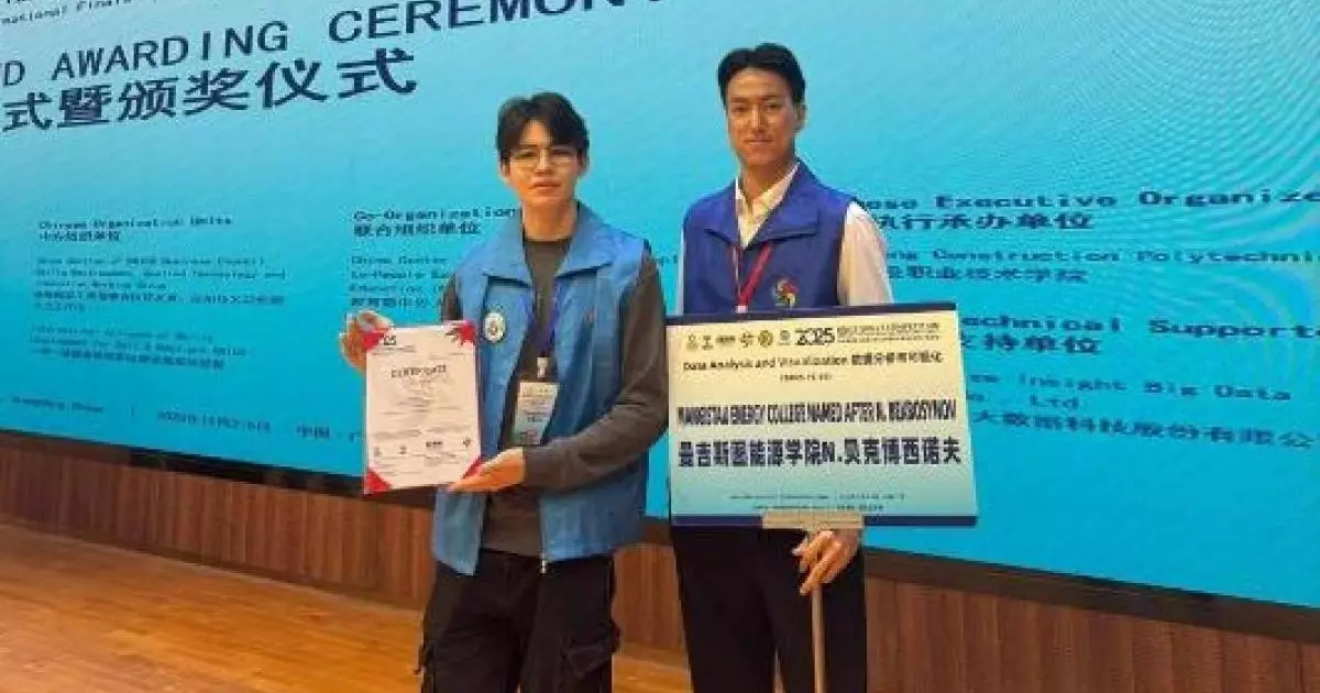  Қазақстандық студент Қытайда өткен BRICS чемпионатында қола медаль иеленді 