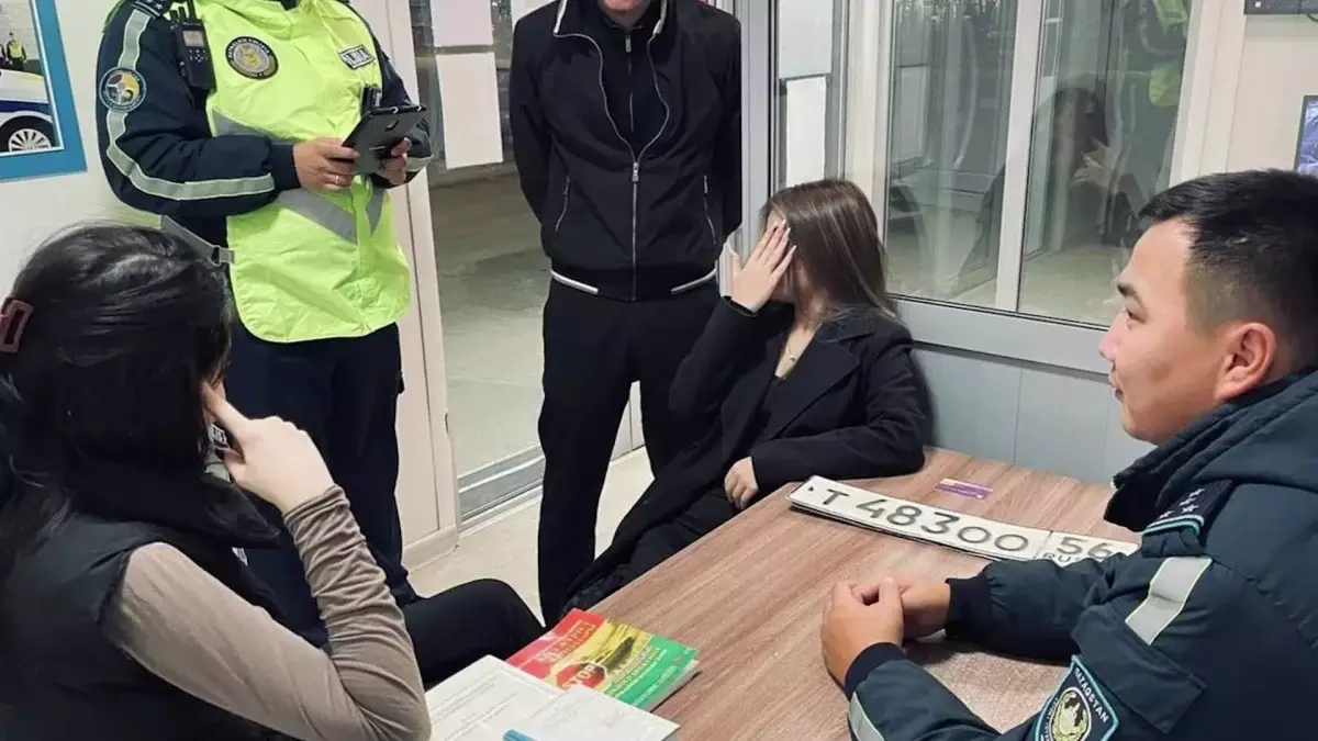 Атырауда жол ережесін бұзған бойжеткендер жауапқа тартылды