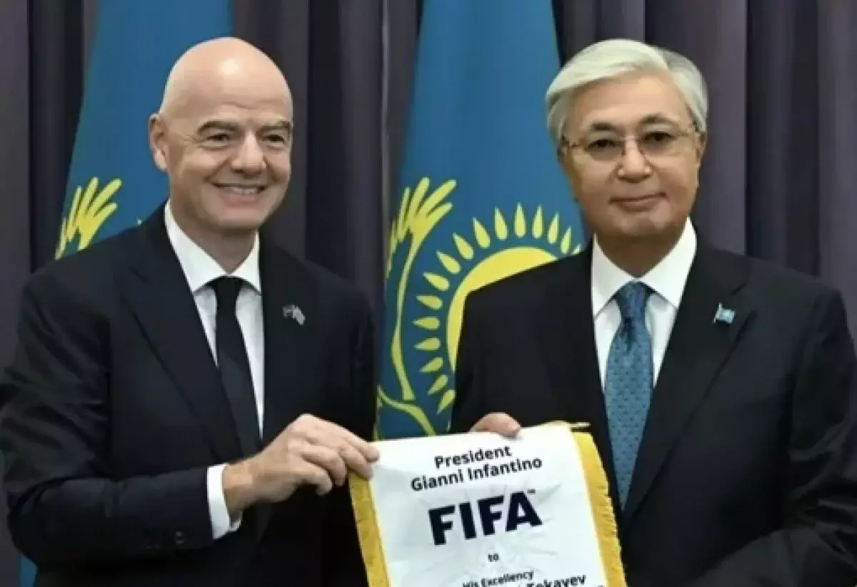 ФИФА президенті “Қайратты” құттықтады