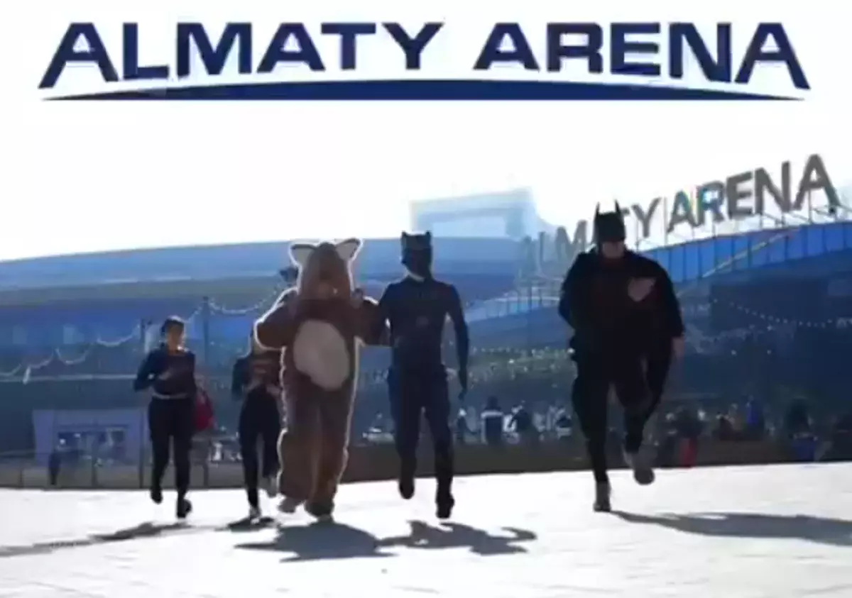 Алматыда жаңажылдық костюммен жүгіру жарысы өтеді