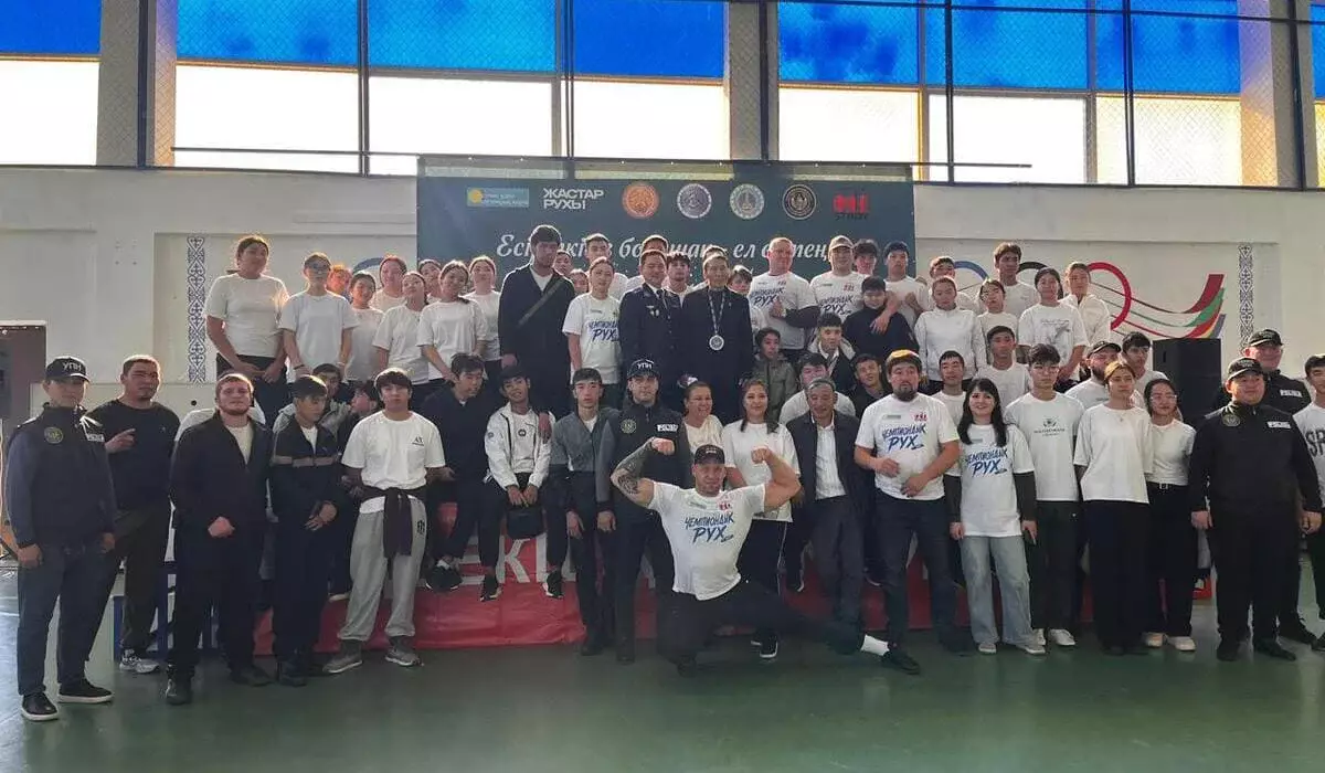 Молодежь Алматинской области поддержала инициативу «Чемпиондық Рух» от партии «AMANAT»