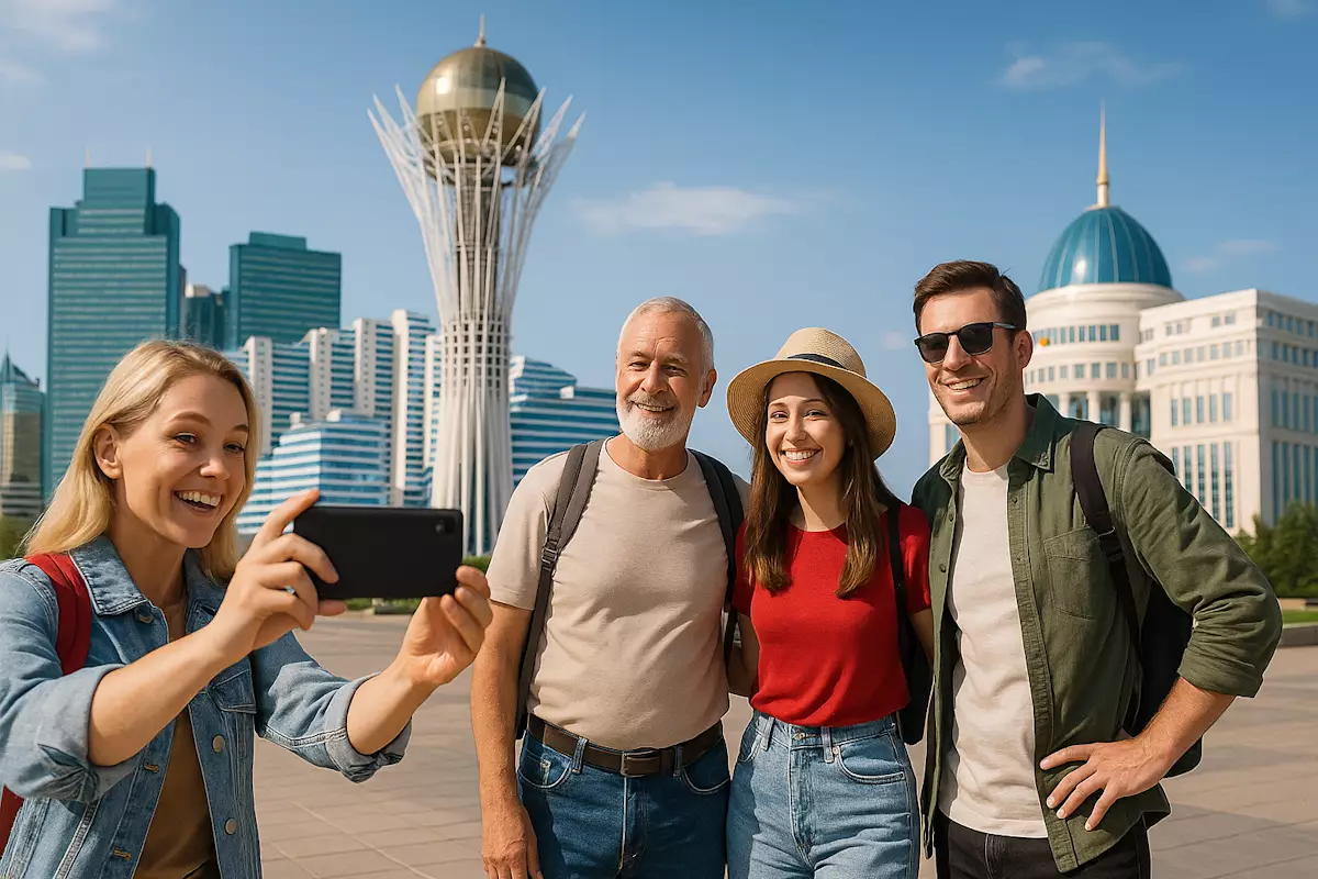 Казахстан вошёл в тройку самых популярных стран у российских туристов