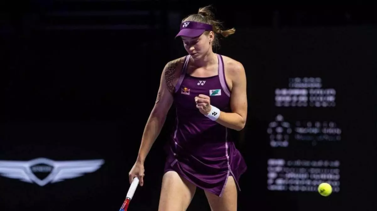 «Камбэк жасады»: Елена Рыбакина WTA қорытынды турнирінің финалына шықты