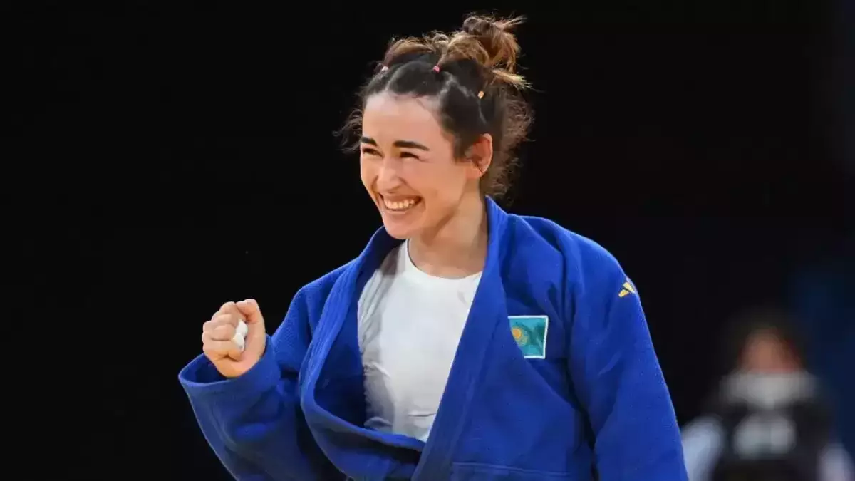 Әбиба Әбужақынова дзюдодан әлемдік рейтингте бірінші орынға көтерілді