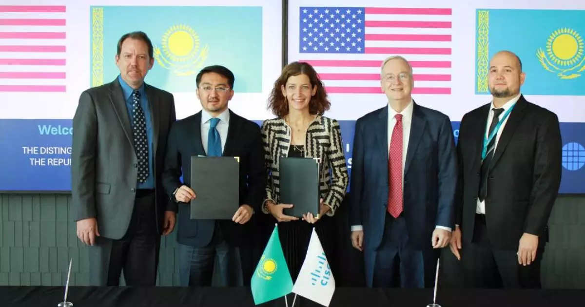  Америкалық Cisco компаниясы елімізде жасанды интеллект инфрақұрылымын дамытуға атсалыспақ 