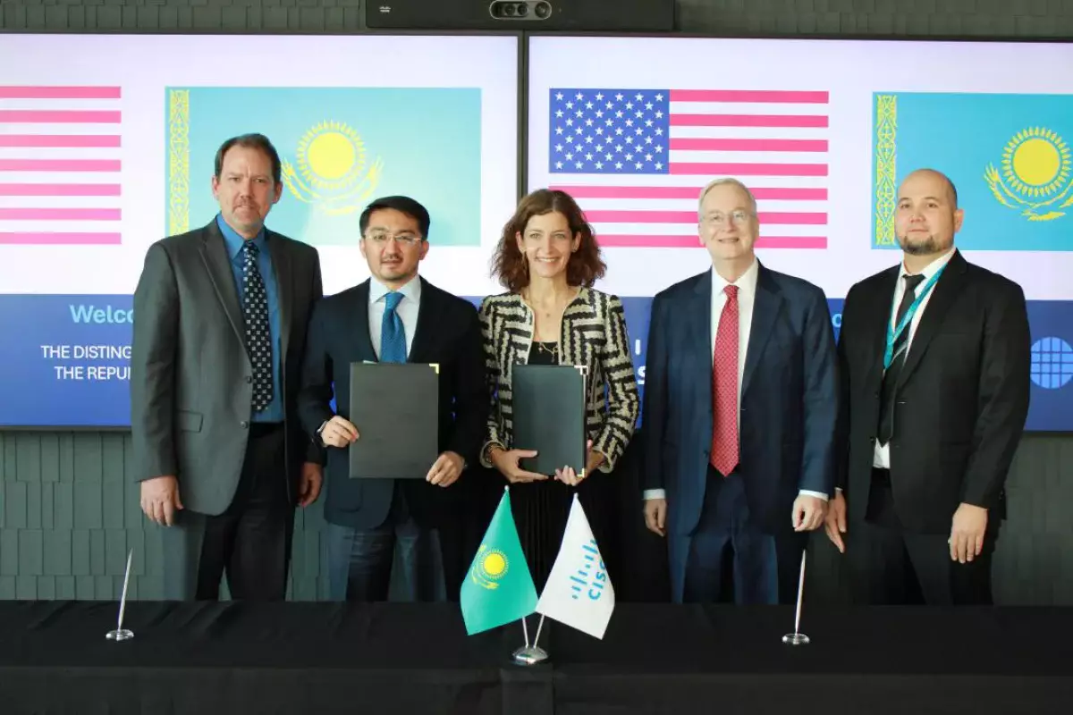 Казахстан и Cisco укрепляют сотрудничество в сфере искусственного интеллекта