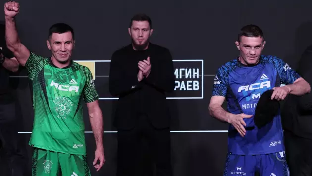 Нокаутом в первом раунде завершился бой между звёздами ММА: им 50 и 49 лет