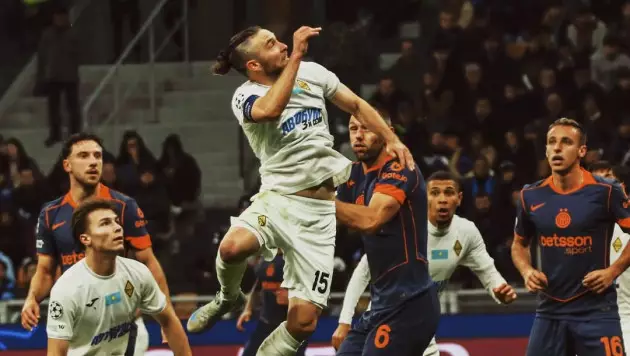 "Кайрат" лишится игрока в Лиге чемпионов? Он забил гол в ворота "Интера"