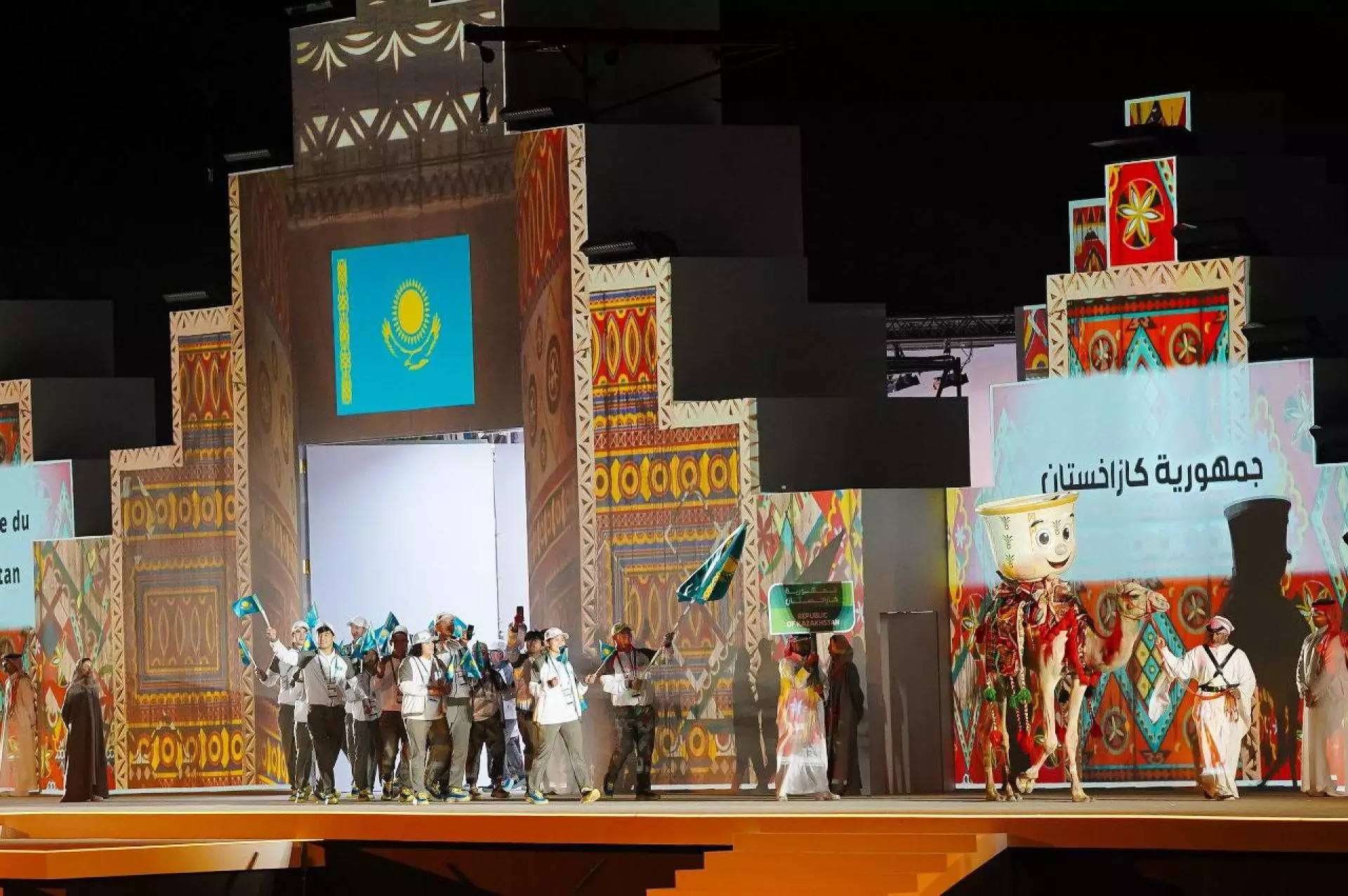 Казахстанские спортсмены приняли участие в церемонии открытия Игр исламской солидарности