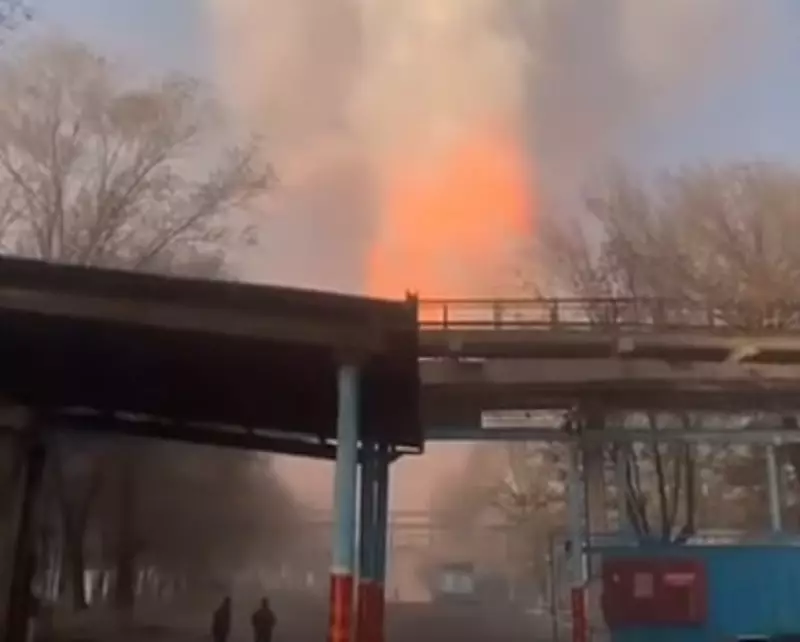 В Таразе произошёл взрыв на фосфорном заводе