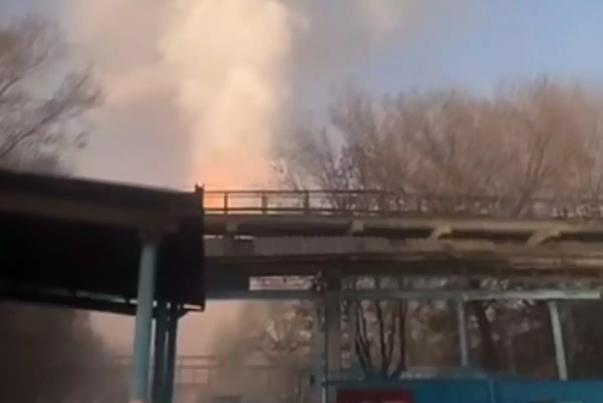 В Таразе произошел взрыв на фосфорном заводе