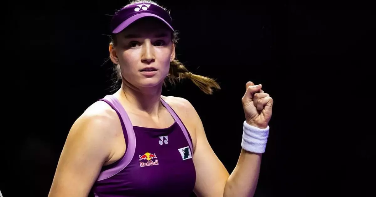   Елена Рыбакина WTA Бас турнирінің чемпионы атанды   