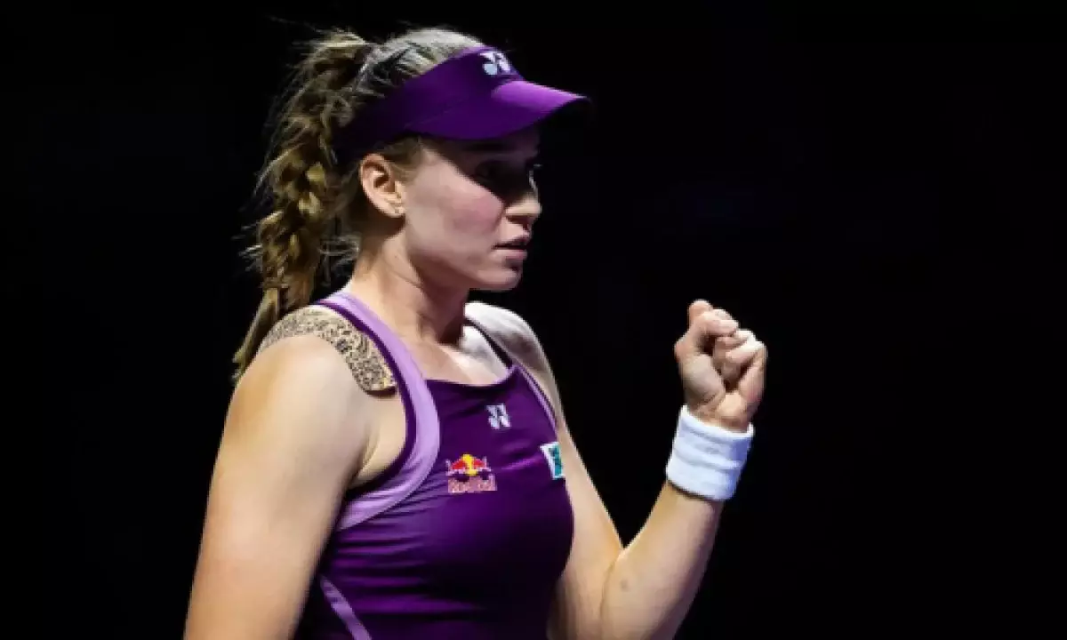 Елена Рыбакина сенсационно выиграла Итоговый турнир WTA