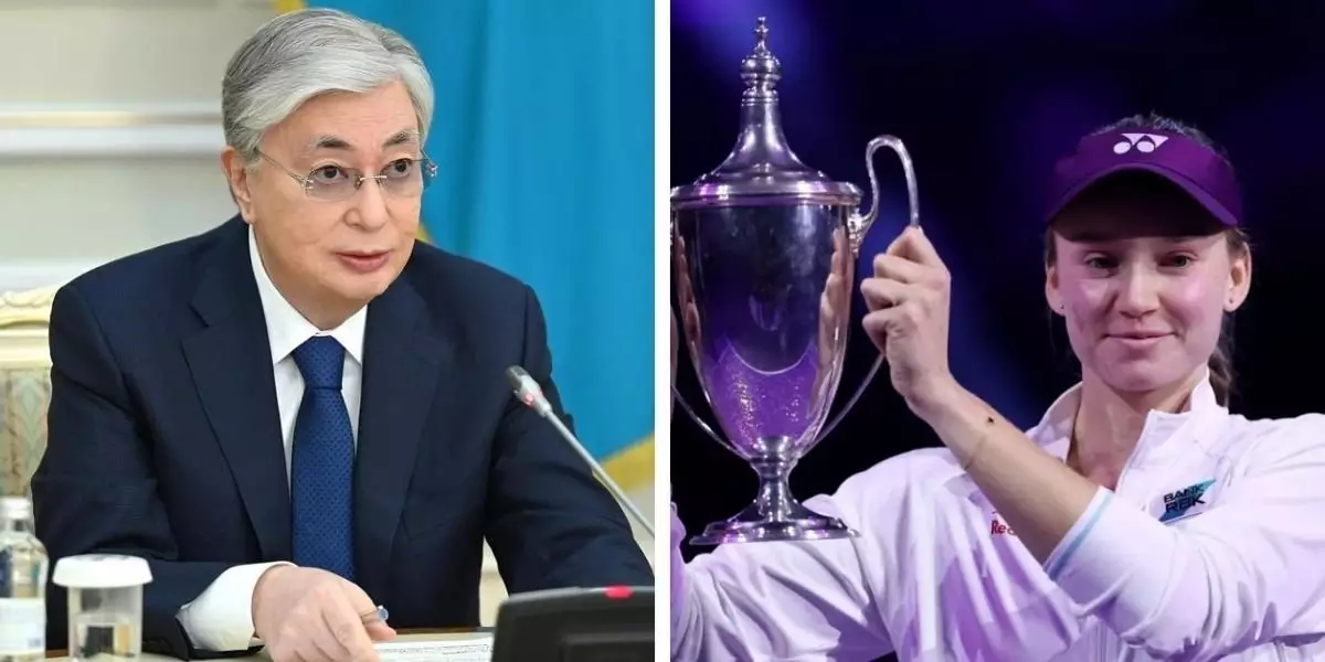 Президент Токаев наградил Рыбакину госнаградой за историческую победу