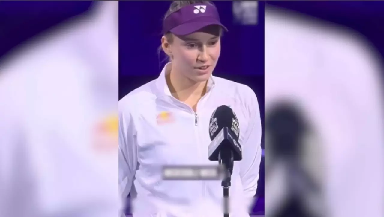 Казахстанка Рыбакина обыграла первую ракетку мира