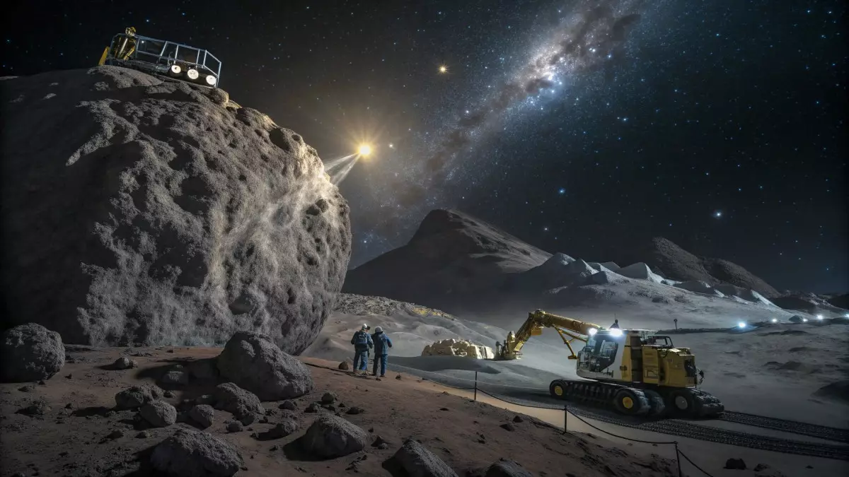 Золото с неба: человечество готовится к добыче полезных ископаемых на астероидах