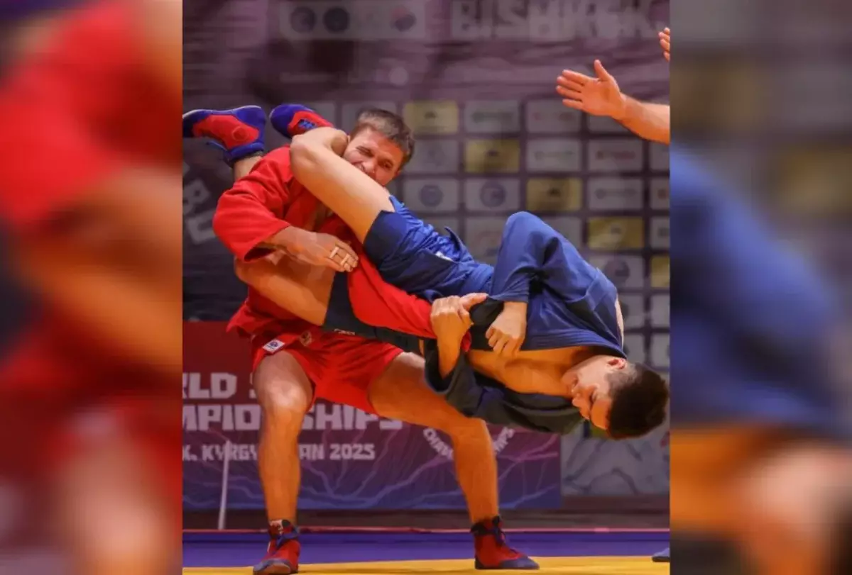 Қазақстандық спортшы самбодан әлем чемпионатының күміс жүлдегері атанды