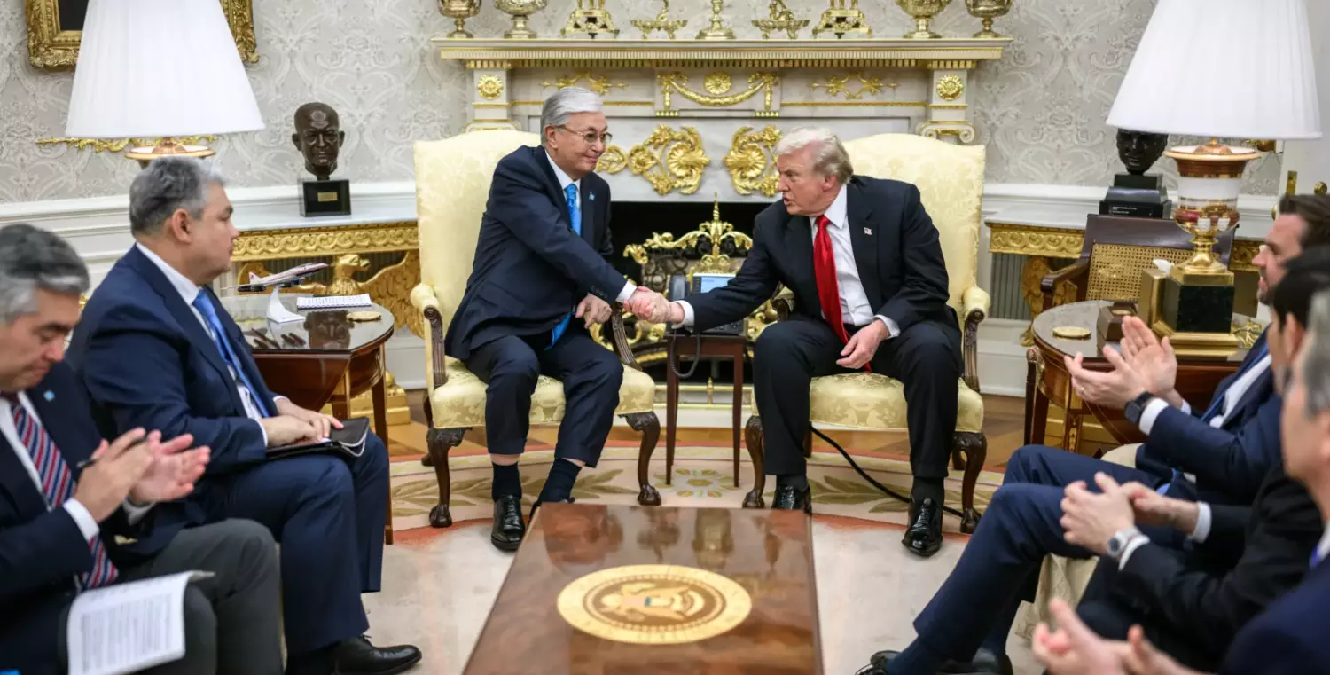 Дональд Трамп пен Қасым-Жомарт Тоқаев Ақ үйде кездесті