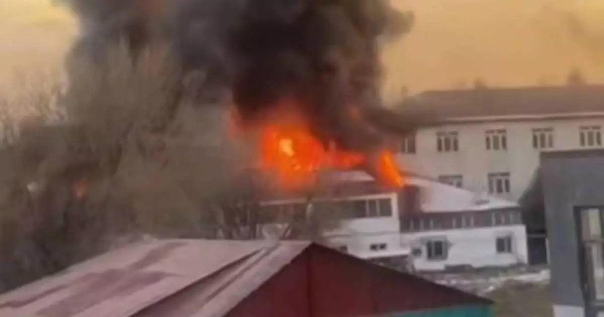  Алматыда балалар үйінің ауласында өрт шықты 