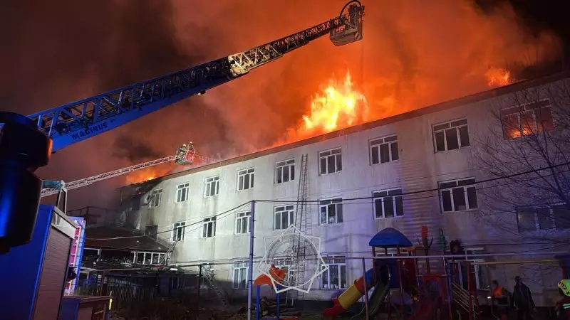 Пожар в детском доме в Алматы: что известно к этому часу