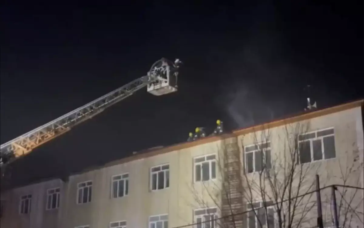 Аким Алматы держит на контроле ситуацию с пожаром в детском доме