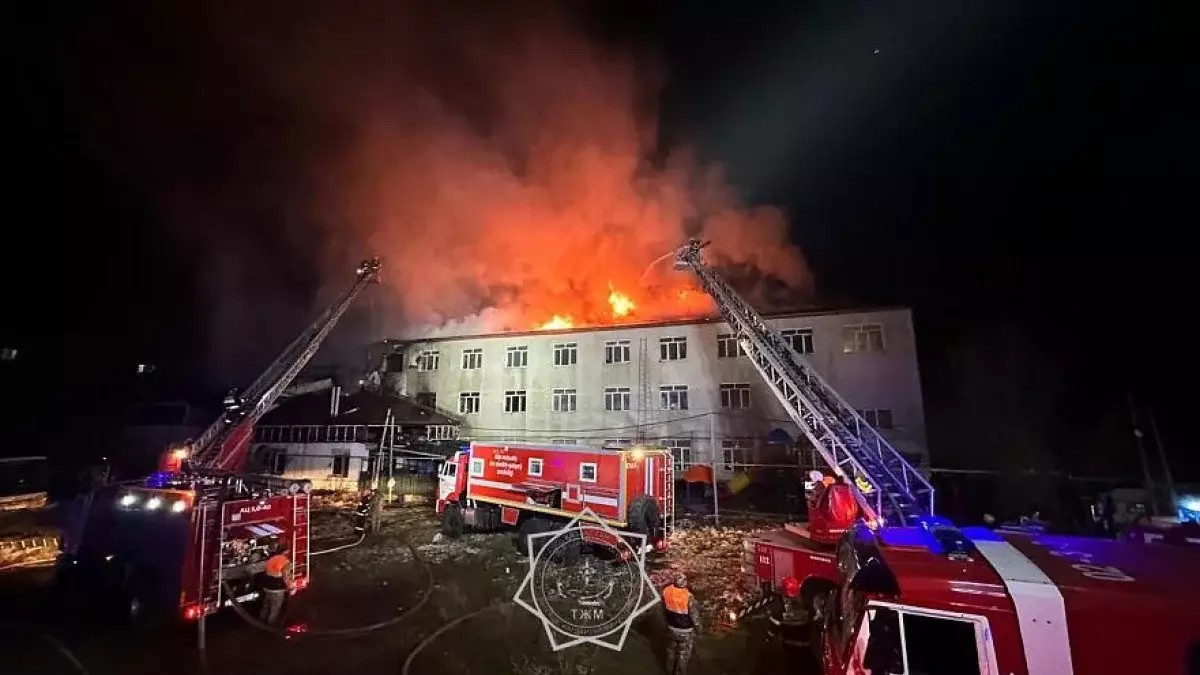 Алматыда балалар үйінің асханасында өрт шықты