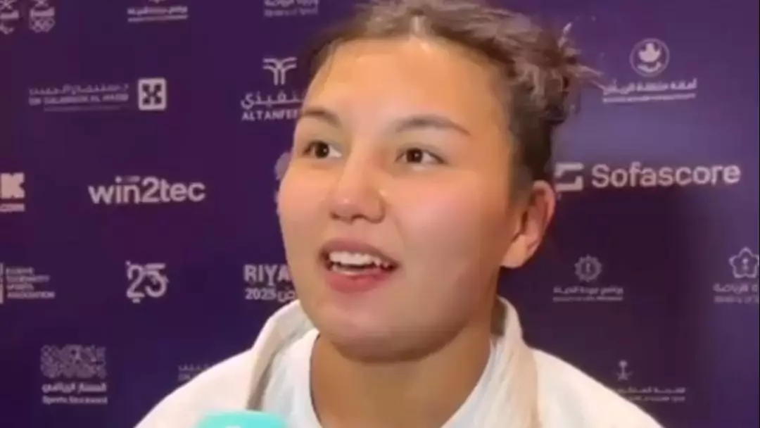 "Елімнің намысын қорғауға тырыстым": дзюдошы Аруна Жангелдина шешуші жекпе-жегі жайында айтты