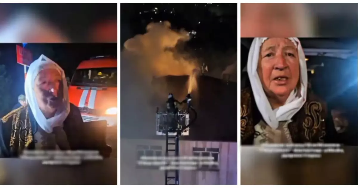   "Перзент" балалар үйінің директоры Әминә қажы Әжібаеваның құтқарушыларға алғыс айтты   