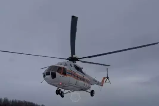 Младенца экстренно доставили вертолётом МЧС в Усть-Каменогорск