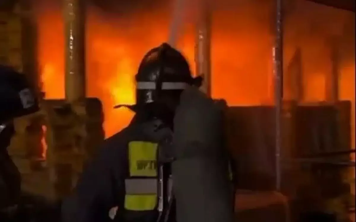 Жетісу облысында монша өртеніп, 22 адам эвакуацияланды