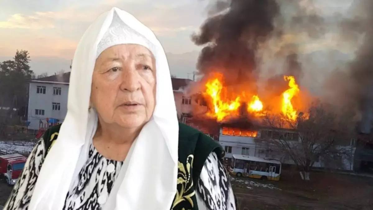 Балалар үйіндегі өрт: Әмина Әжібаева алаяқтарға ескерту жасады
