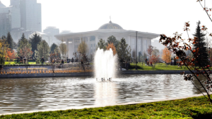  Алматыда Назарбаев даңғылы бойында жаңа сквер ашылды