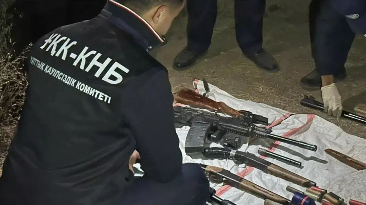 Елде арнайы операция кезінде 40 қару мен 800 оқ-дәрі тәркіленді