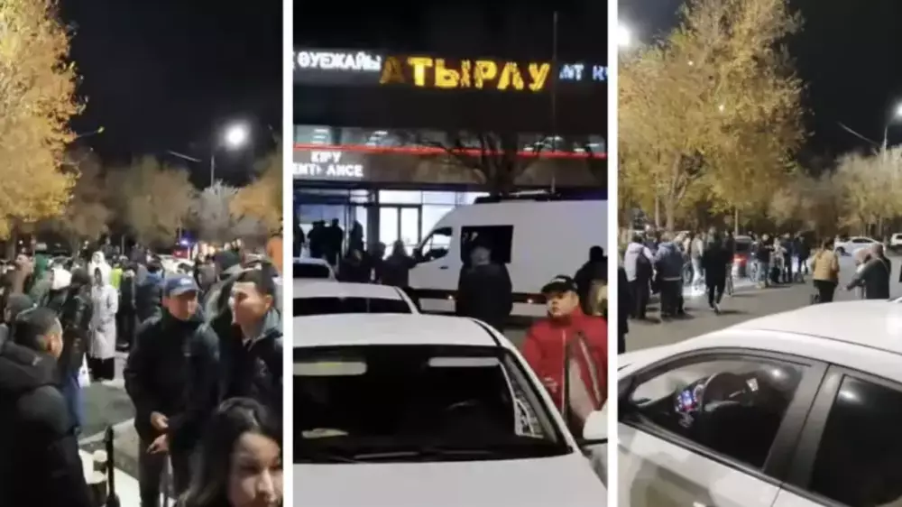 Атырау әуежайында жолаушының орынсыз әзілінен кейін рейстер уақытша тоқтатылды