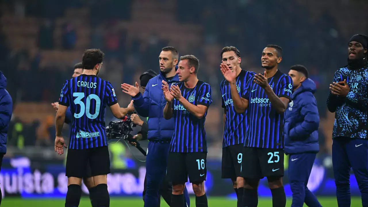 "Интер" победил "Лацио" и поднялся на первое место в чемпионате Италии