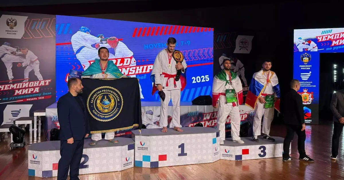  Қазақстандық полицейлер халықаралық жарыста жүлделі орындарға ие болды 