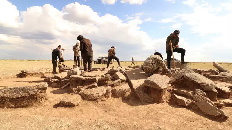 Қарағанды өңірінен сирек кездесетін қорым табылды