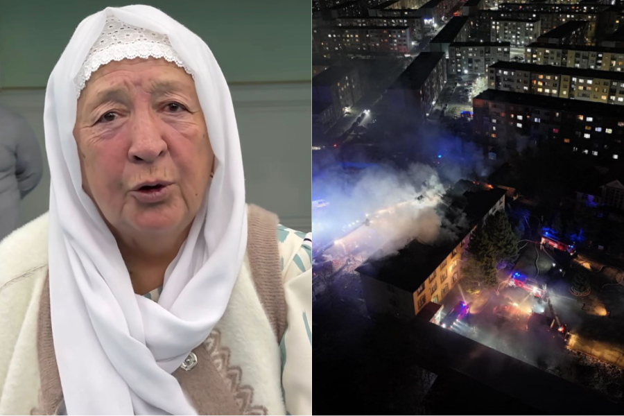 Алматыда балалар үйі өртенді: Әмина Әжібаева үндеу жасады