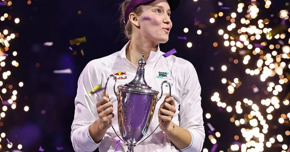  Теннисші Елена Рыбакина әлемдік рейтингтің үздік бестігіне енді 