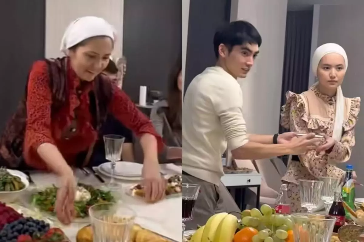 «Енесі жағаласып не болды»: Сәкен Майғазиевтің әйелі мен келіні қызу талқыға түсті (ВИДЕО)