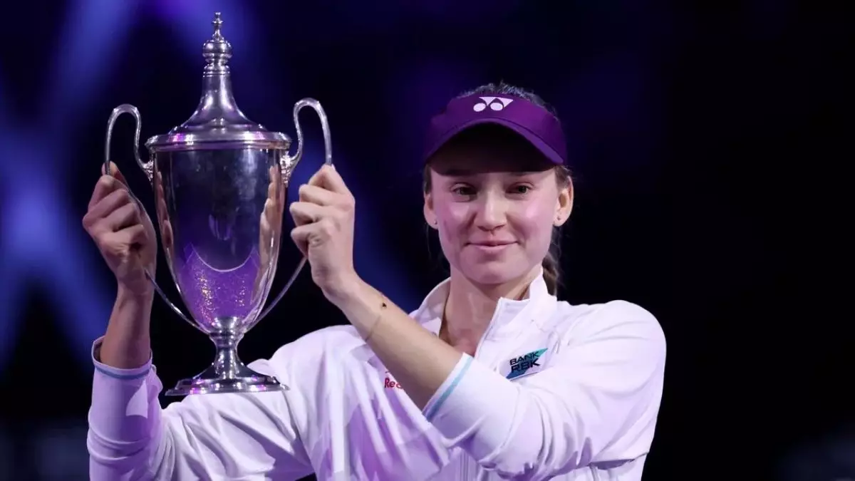 Сколько заработала Елена Рыбакина за победу на Итоговом турнире WTA