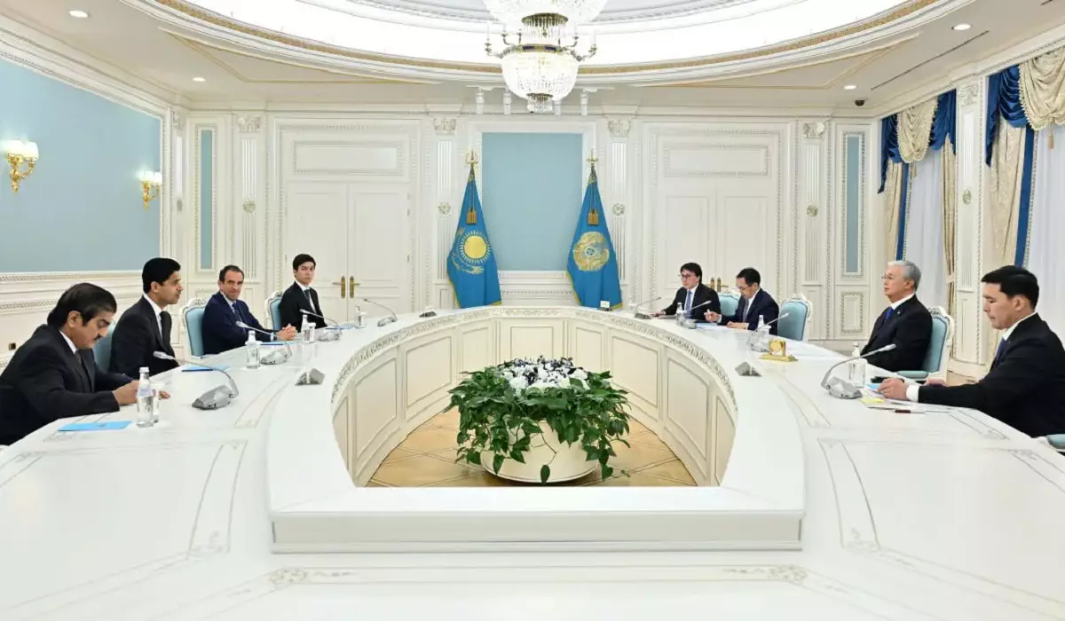 Тоқаев ПСЖ футбол клубының президенті Нассер Бен Ганим Әл-Хелаифиді қабылдады